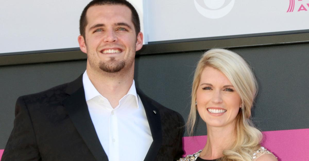 Derek Carr And Wife Heather In Swimsuits Enjoy Beach Time