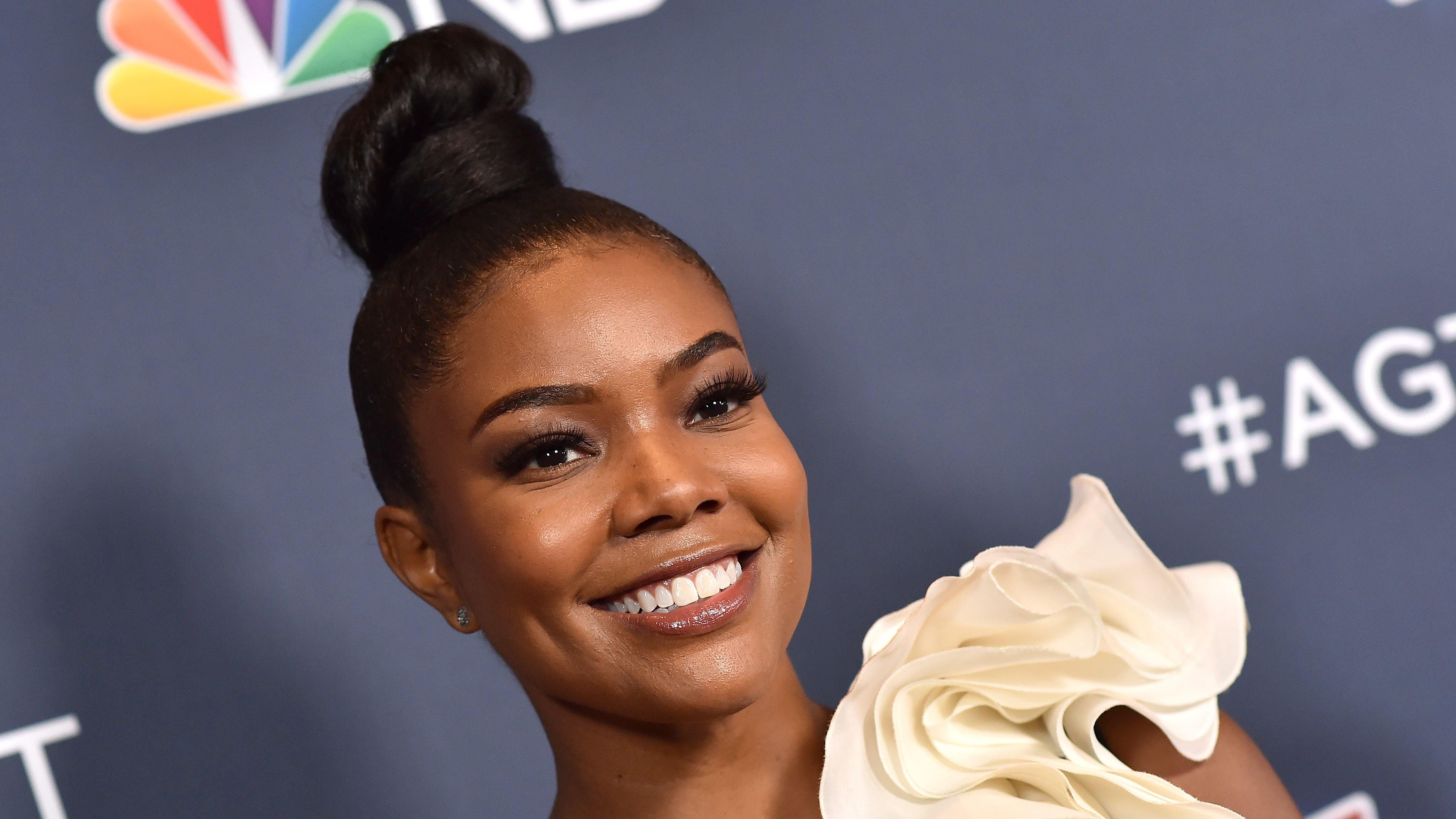 Close-up picture of Gabrielle Union