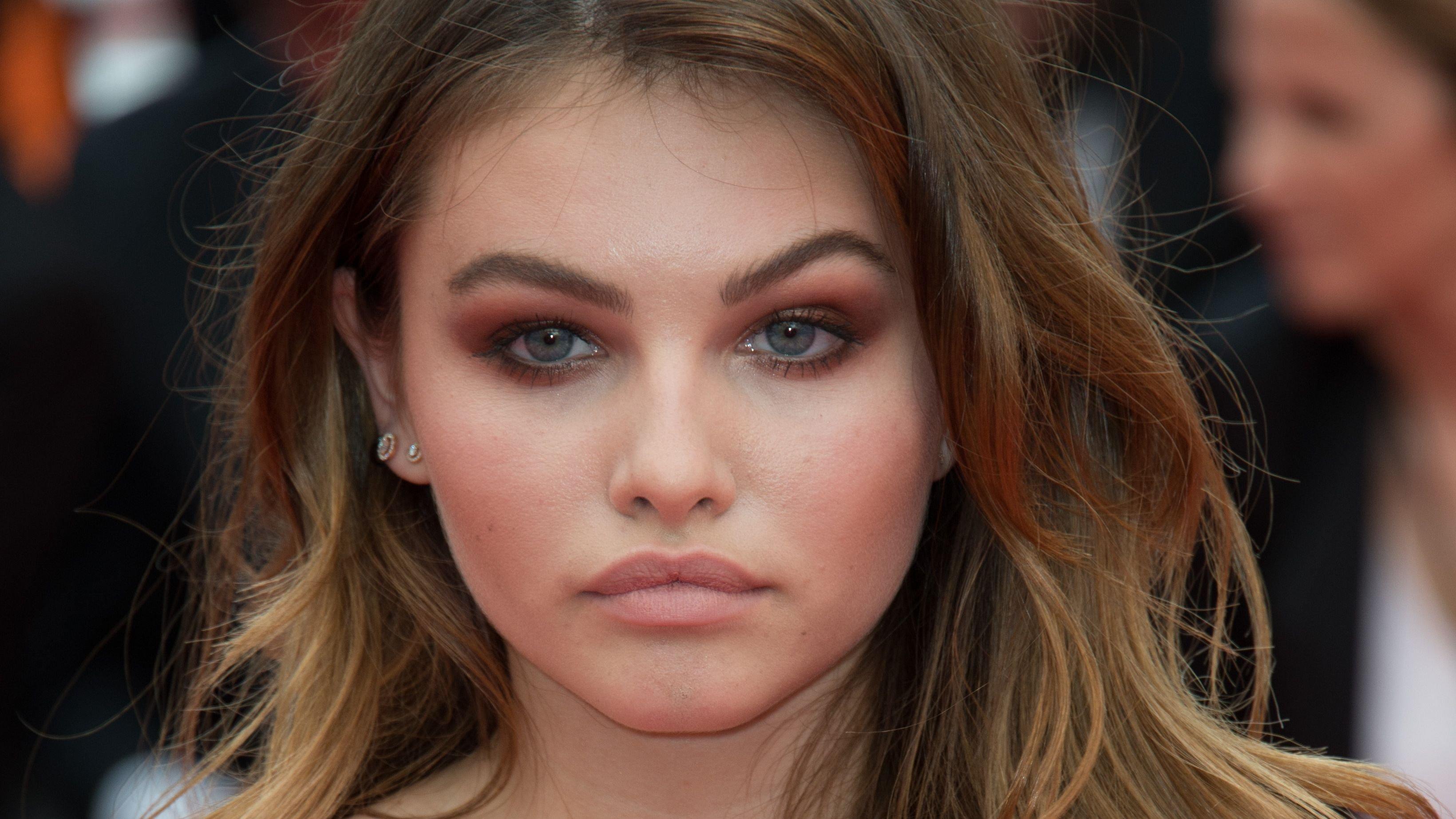 Thylane Blondeau Stuns In Sheer Minidress