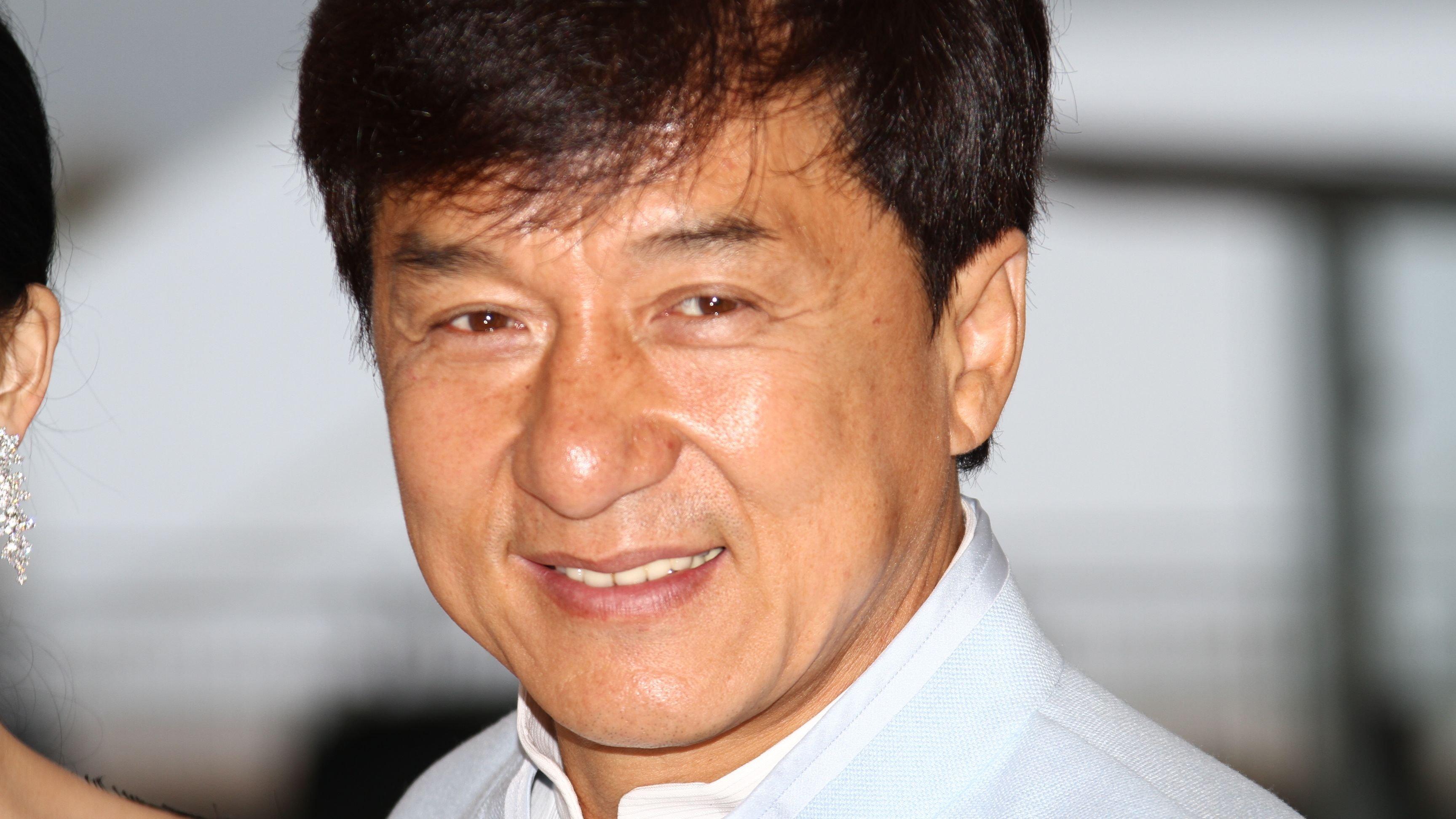 Close up of Jackie Chan