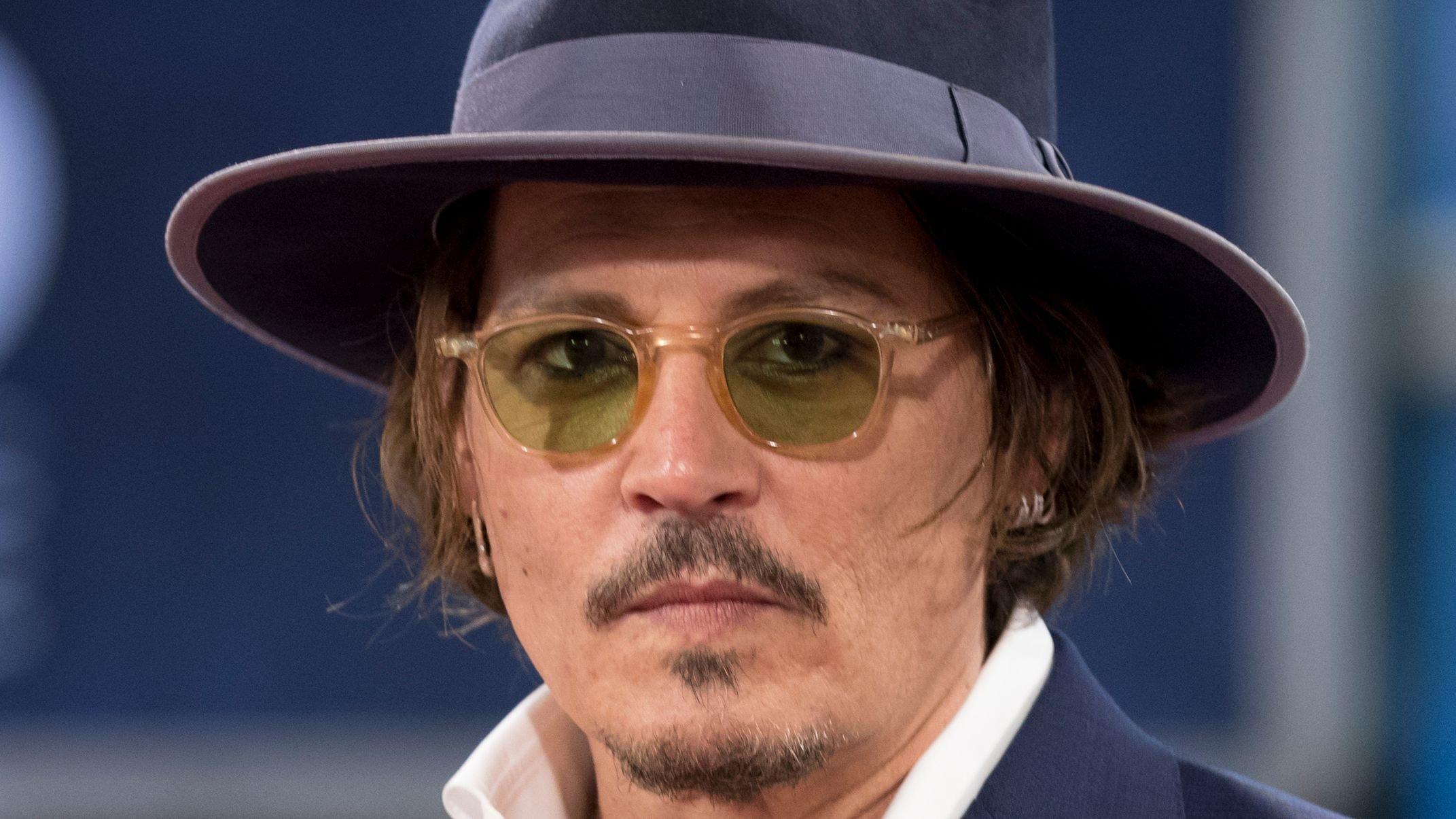 Johnny Depp close up
