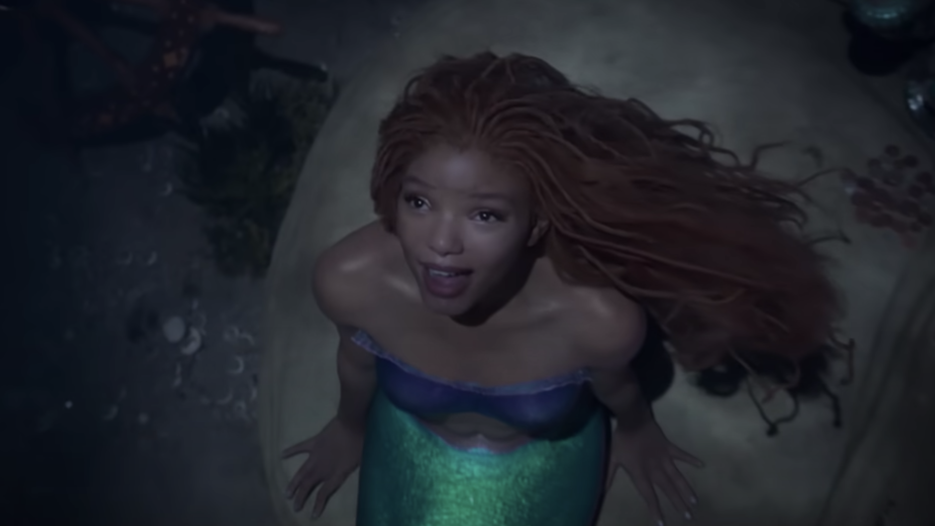 Halle Bailey in Disney's The Little Mermaid remake
