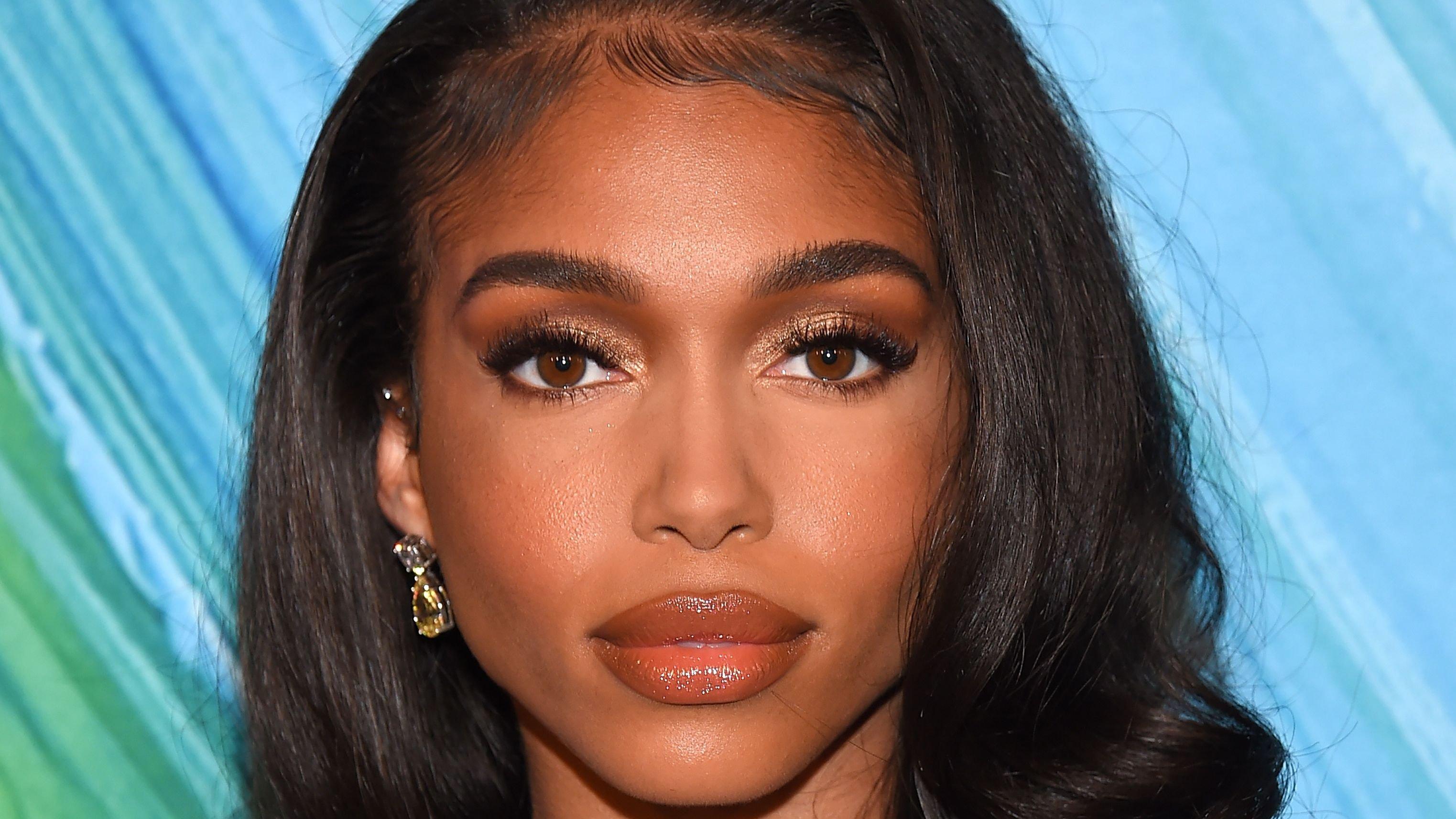 Lori Harvey In Swimsuit Lounges At Sea