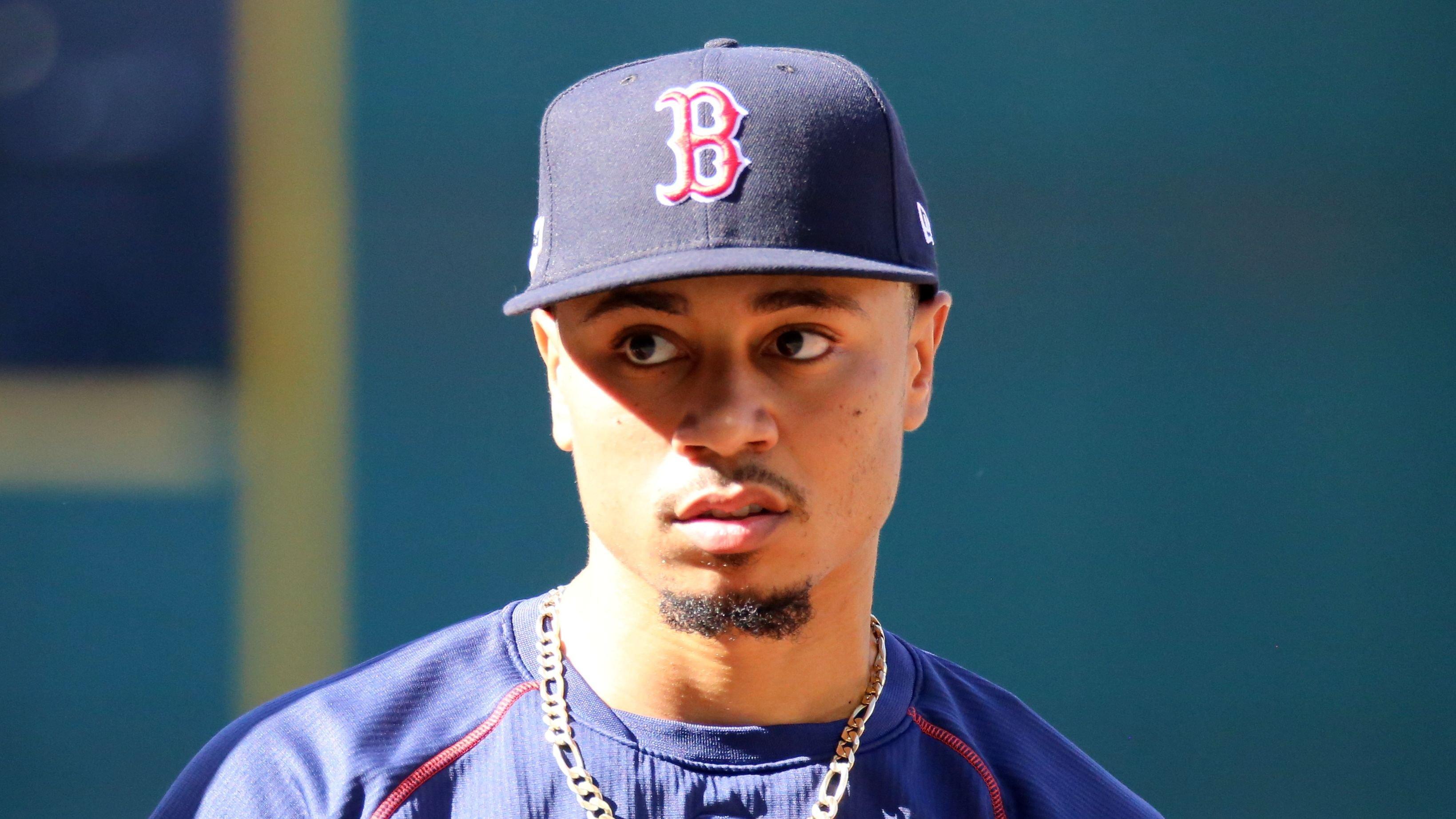 Mookie Betts close up