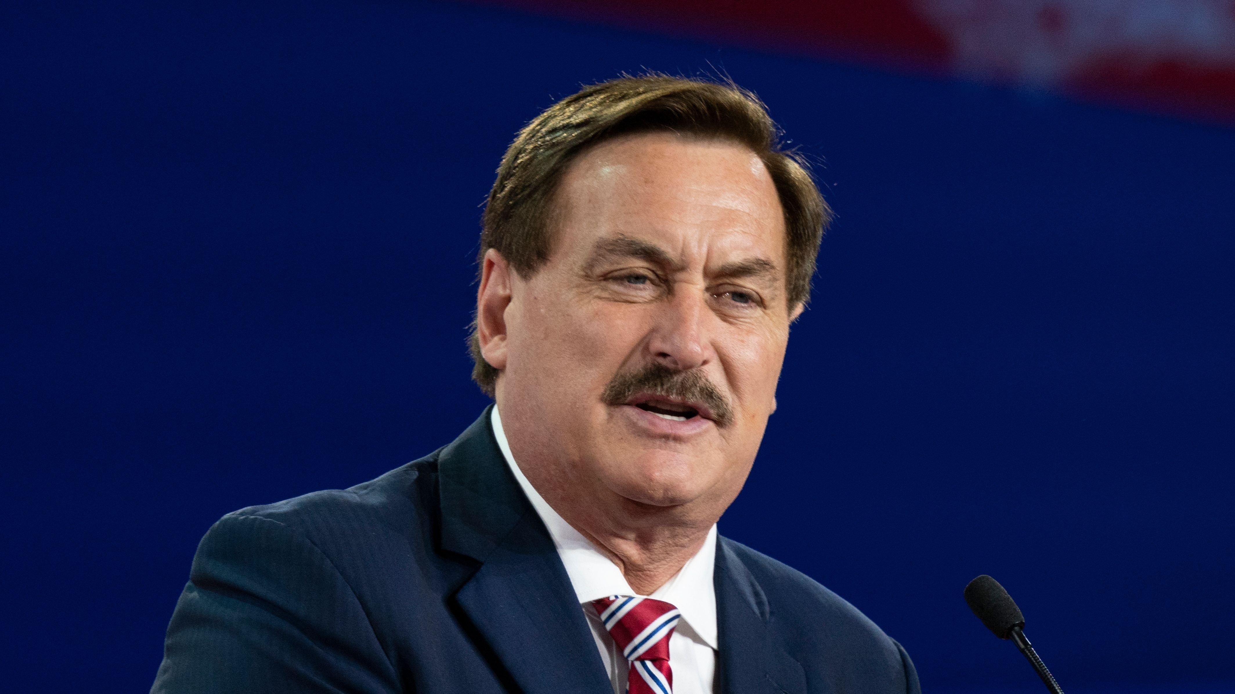 MyPillow CEO Mike Lindell delivers remarks