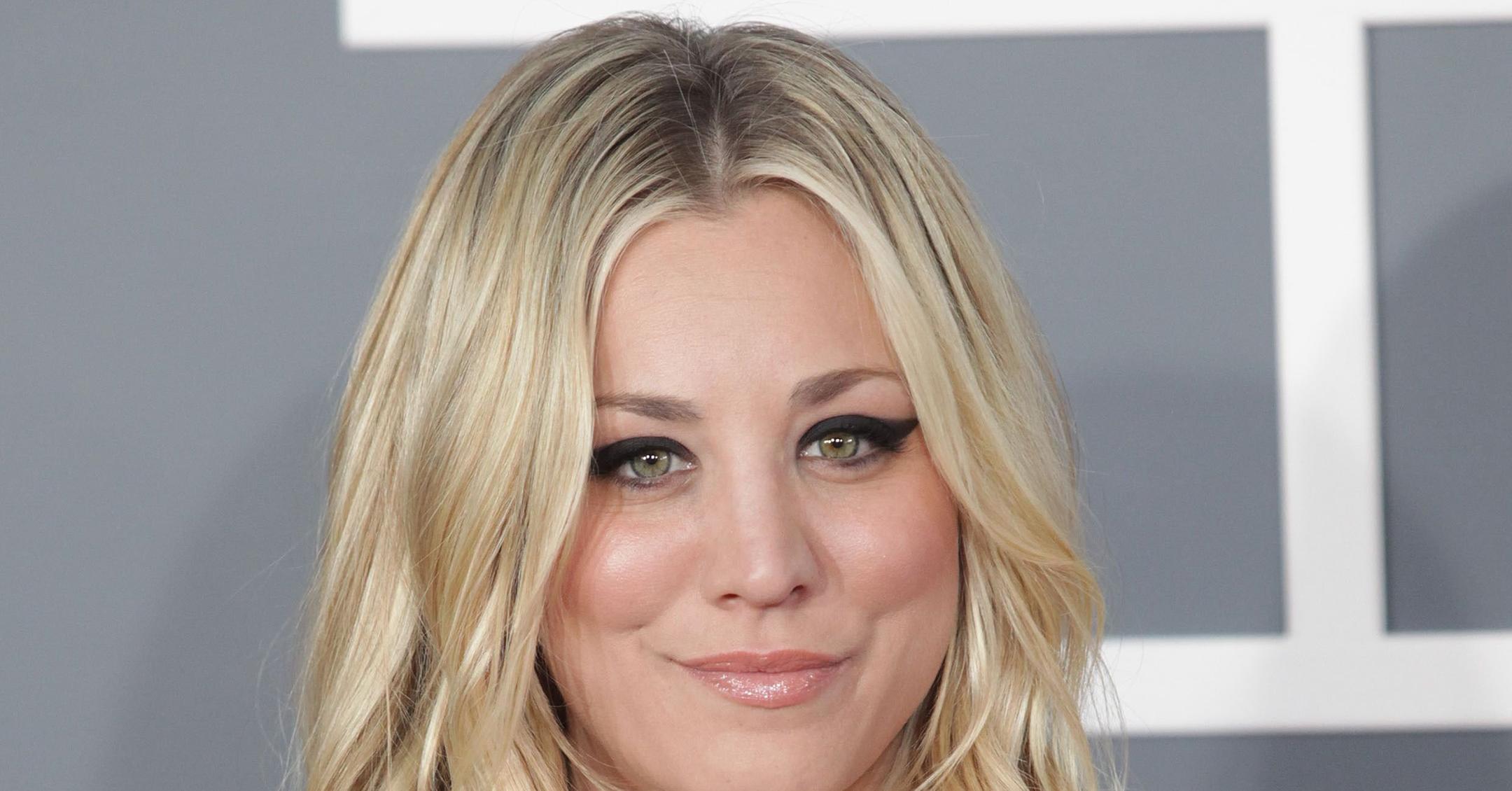 Kaley Cuoco Stuns In Sheer Lace Dress 6256