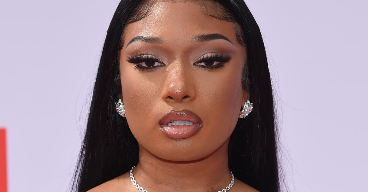 Megan Thee Stallion Flaunts Curves In Monokini