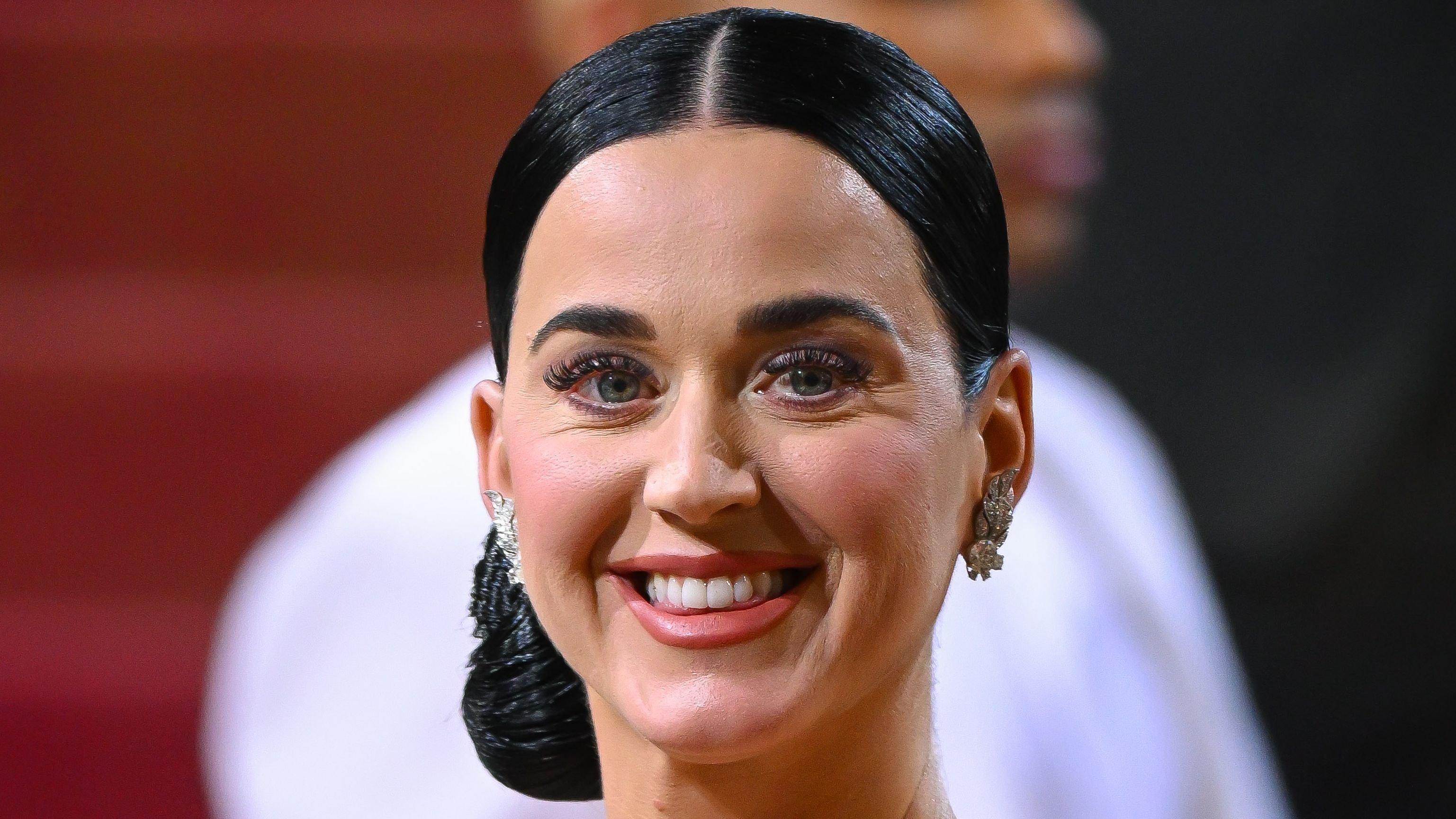 Close up of Katy Perry