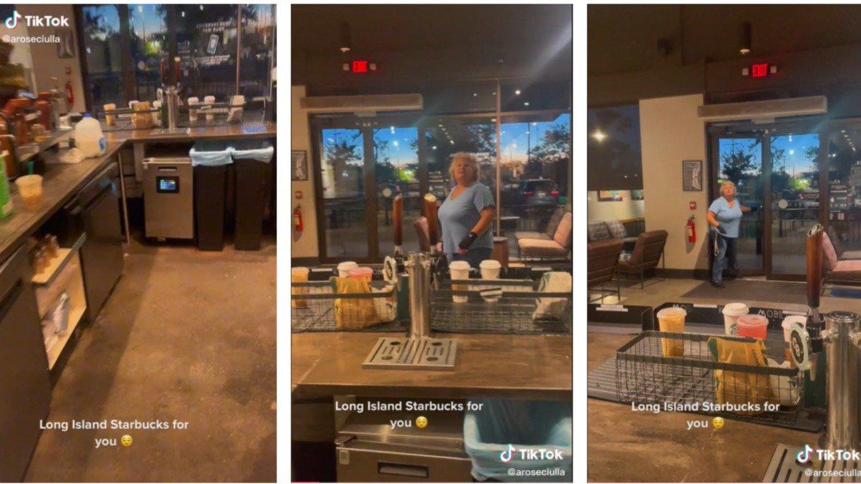 Who Was The Starbucks Employee Caught Stealing 'Long Island Karen' Caught Screaming At Starbucks Employees